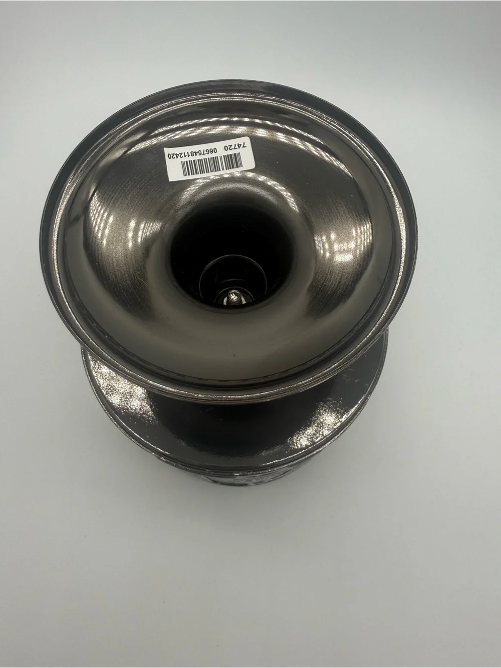 Bath And Body Works Glitter Paris Pedestal 3-Wick Candle Holder Sleeve Metal New - Picture 6 of 7